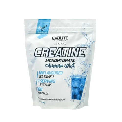 créatine monohydrate evolite 500g avec gout