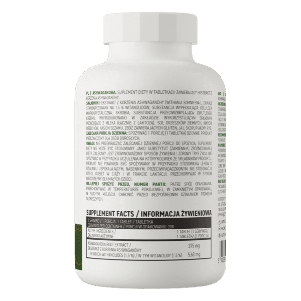 ostrovit ashwagandha vege 200 tablets