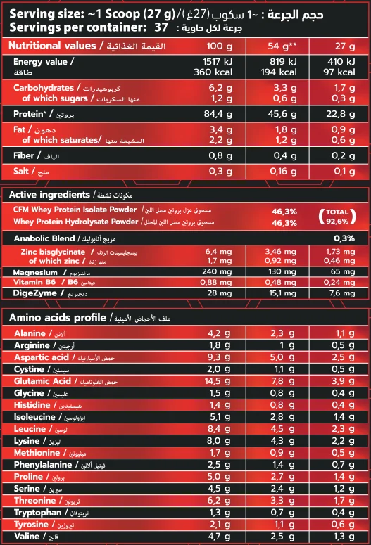 whey isobolic 1 kg doctor nutrition