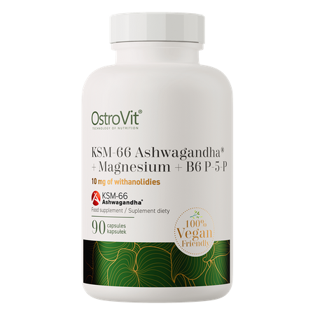 ksm 66 ashwagandha+magnesium+b6 90 capsules