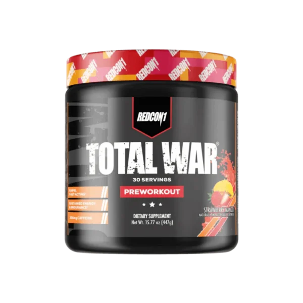 pre workout total war 421g