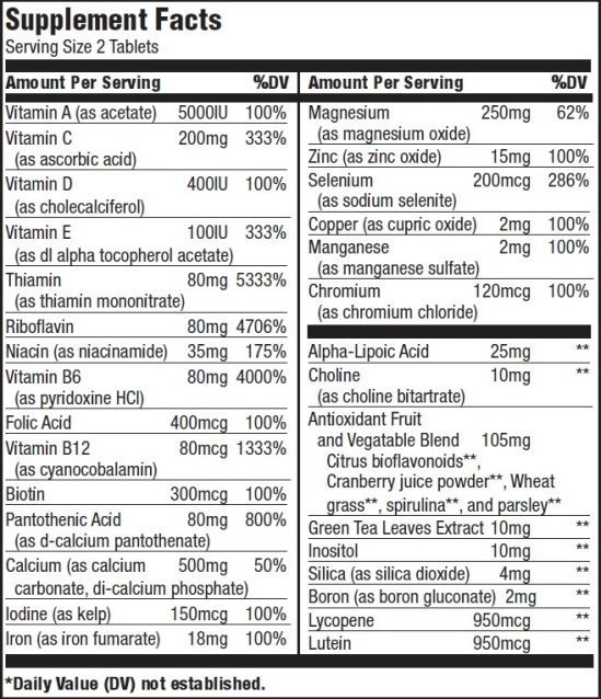 multivitamine for women