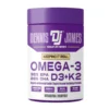 omega 3 d3+k2 90 softgels (dennis james)