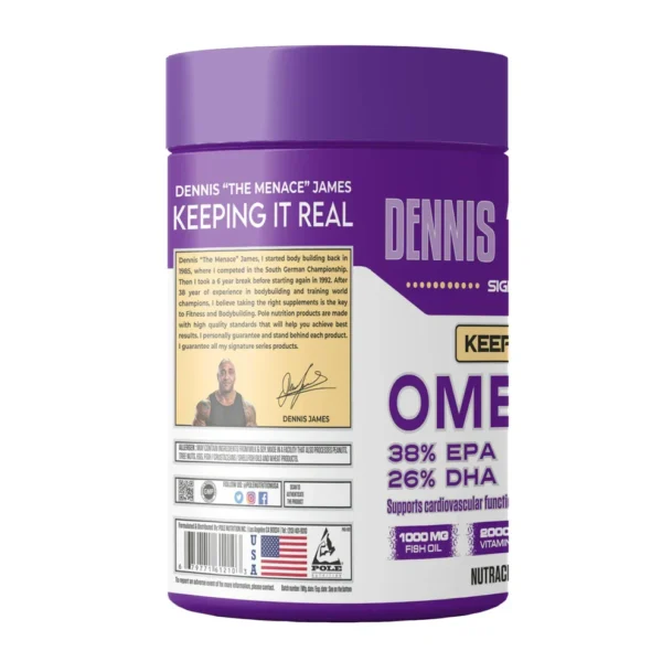 omega 3 d3+k2 90 softgels (dennis james)