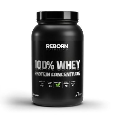100% whey concentrate 1kg reborn
