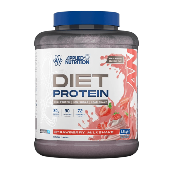 diet protein 1.8kg strawberry milkshake